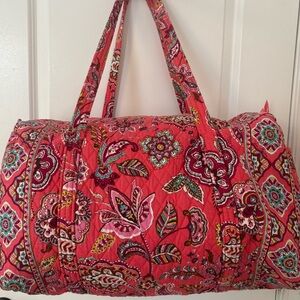 Vera Bradley Call Me Coral Large Duffle Bag Pink
Floral XL Duffel